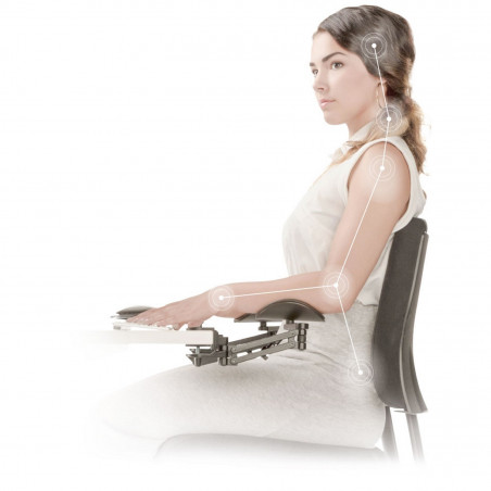 Repose bras articulé ergonomique Ergorest Repose bras articulé ergonomique Ergorest