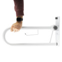 Barre d'appui relevable WC avec porte-papier Barre d'appui relevable WC avec porte-papier