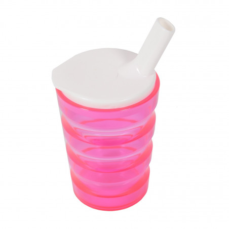 Verre anti-renversement coloré 20 cl