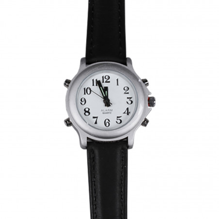 Montre parlante femme avec date et alarme CLASSIC
