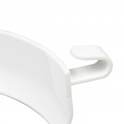 Rebord d'assiette incurvé