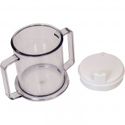 Gobelet plastique à double anses