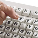 Lettres géantes pour clavier d'ordinateur
