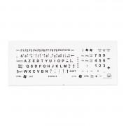 Lettres géantes pour clavier d'ordinateur