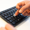 Lettres géantes pour clavier d'ordinateur