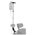 Porte sérum pour déambulateur ou fauteuil roulant Porte sérum pour déambulateur ou fauteuil roulant