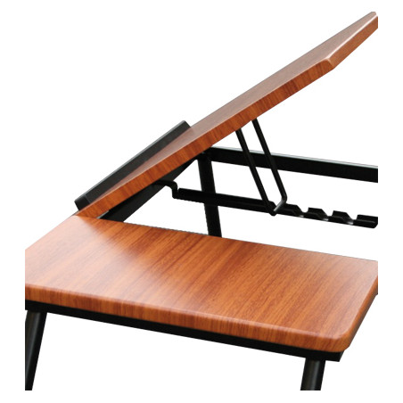 Table de lit double plateau Lancelot - Table de lit - Tous ergo