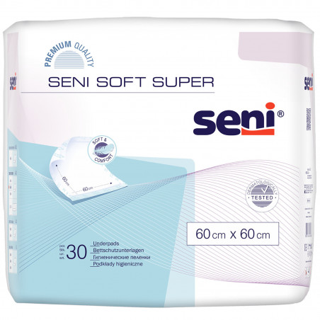 Alèse jetable SENI Soft Super 60 x 60 cm