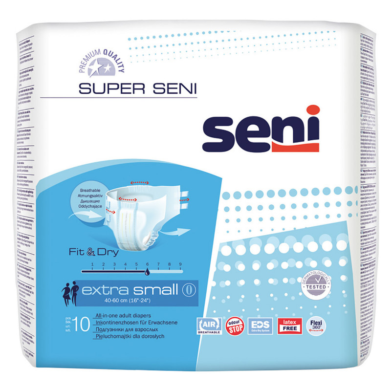 Change complet - Seni Super XS - Seni - Taille : XS - 70-105 cm