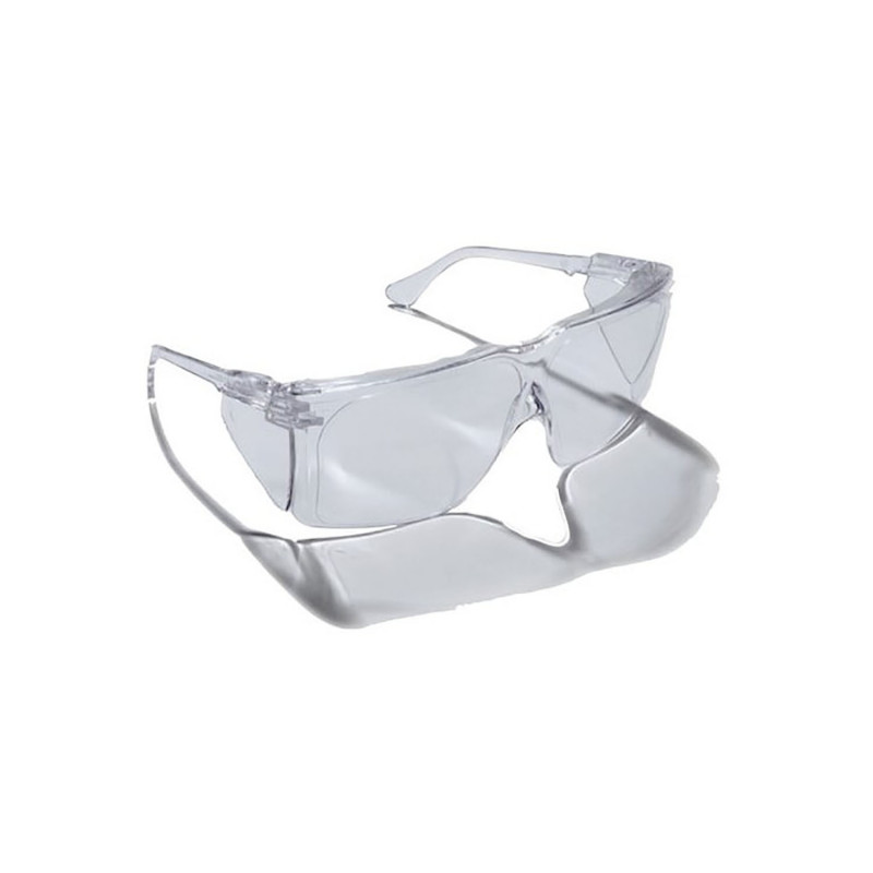 Sur-lunette de protection - Taille : Unique - Transparent - Unique