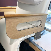 Lot de 2 barrières bois pour lit Rotoflex