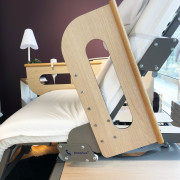 Lot de 2 barrières bois pour lit Rotoflex