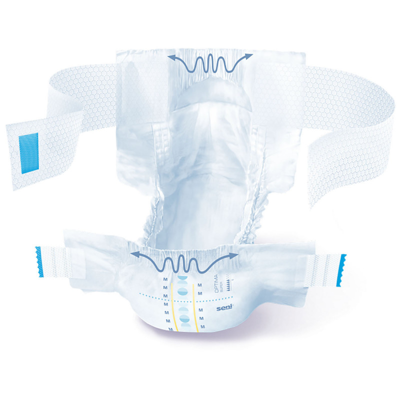 Échantillon - Changes complets SENI OPTIMA SUPER - Jour - XL - Taille : XL - 105-155 cm