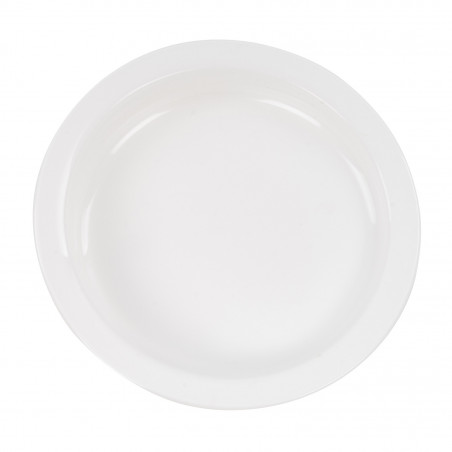 Assiette antidérapante à rebord Scoop