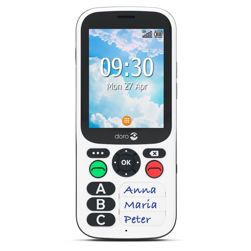 Doro 730X Téléphone durci pour seniors - Telephone IP54