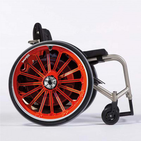 Flasque fauteuil roulant modèle Harry dragon