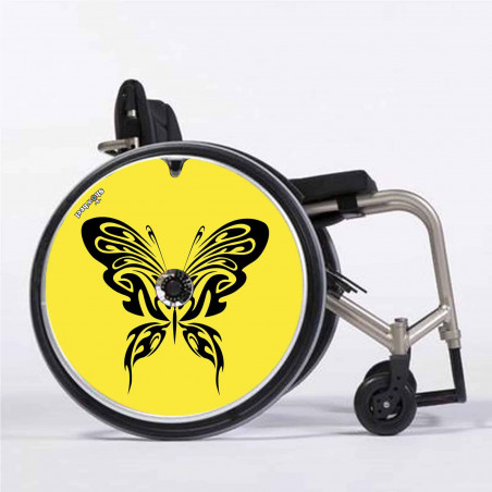 Flasque fauteuil roulant modèle Papillon tribal