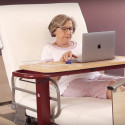 Lit médicalisé rotatif Rotoflex basic plus et relève pieds
