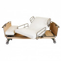 Lit médicalisé rotatif Rotoflex basic plus et relève pieds