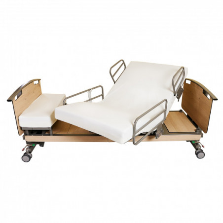 Lit médicalisé rotatif Rotoflex basic plus et relève pieds