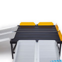 Plateforme d'accès réglable en aluminium Plateforme d'accès réglable en aluminium