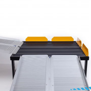 Plateforme d'accès réglable en aluminium