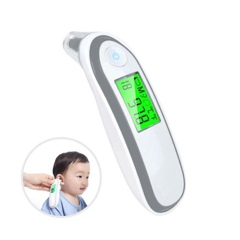 Thermomètre pour bébé, thermomètre frontal et auriculaire