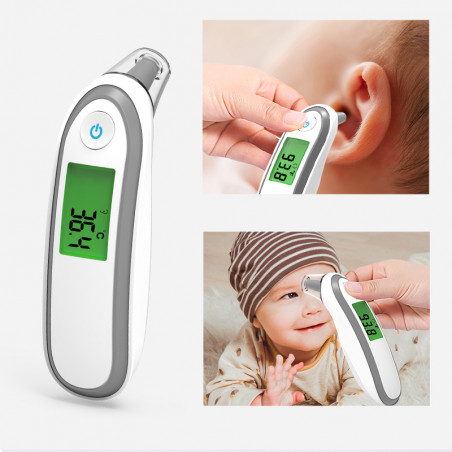 Thermomètre auriculaire et frontal - Santé à la maison - Tous Ergo