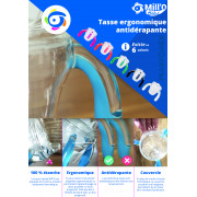 Tasse tripode à bec