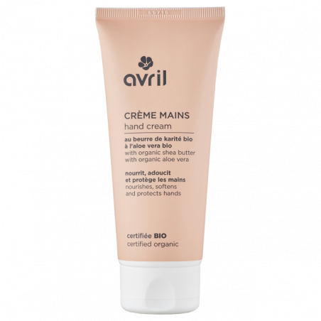 Crème nourrissante bio pour les mains Avril Beauté