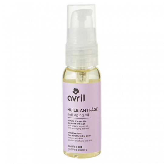 Huile d'argan anti-âge bio Avril Beauté
