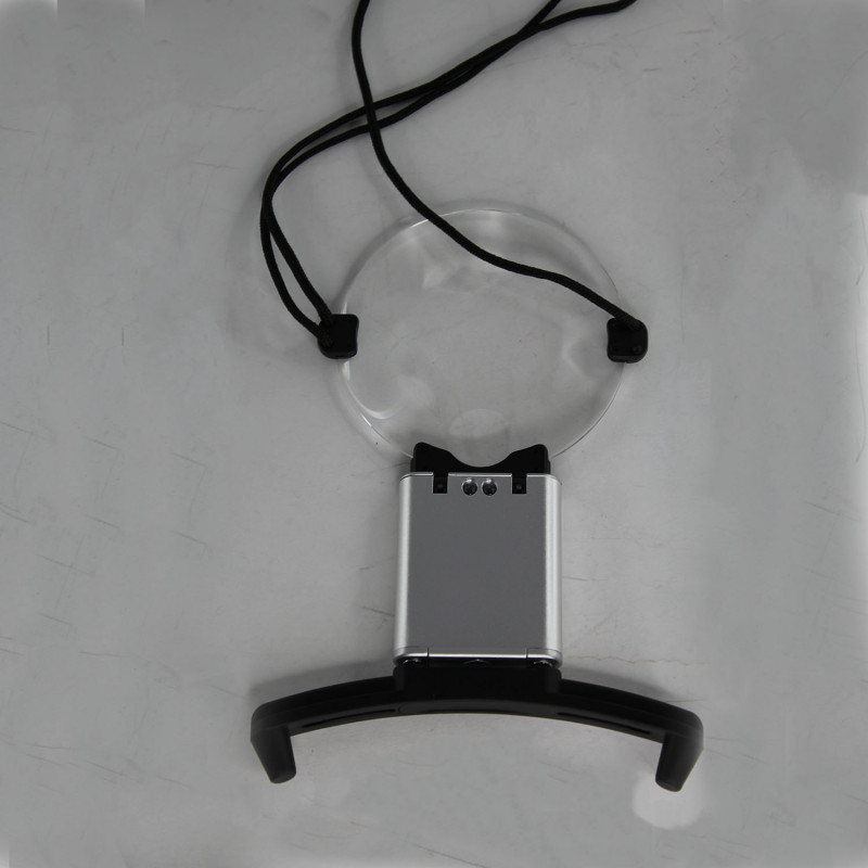 Loupe Clipable Sur Lunettes - Grossissement 2X Mains Libres Pour Lecture Et Bricolage