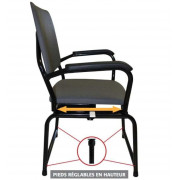 Chaise rotative Easy Sitting - Bureau ergonomique - Tous Ergo