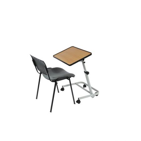 Table de Lit avec Roulettes Extensible 140-210 cm Table de Lit