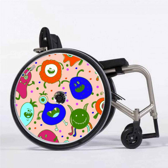 Flasque fauteuil roulant little monsters - Mobilité - Tous ergo