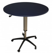 Table d'activité ronde à hauteur variable Activity - Bureau ergonomique