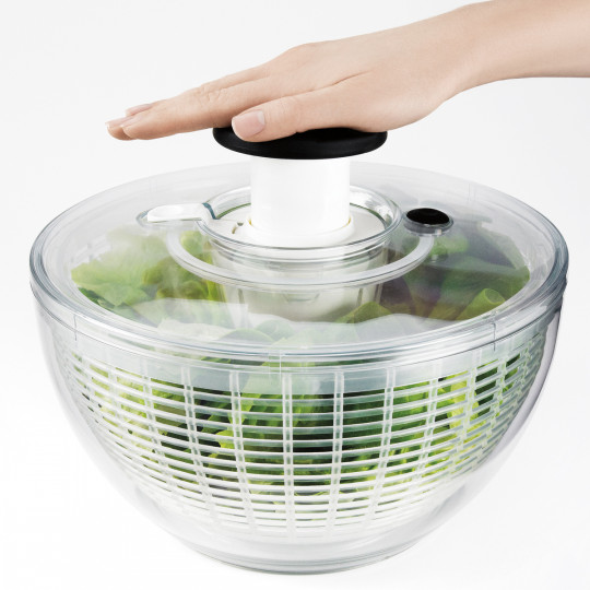 Essoreuse à salade OXO transparente - Aide technique repas - Tous ergo