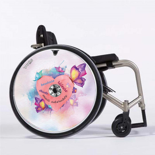 Flasque fauteuil roulant Adorable cœur - Mobilité - Tous ergo