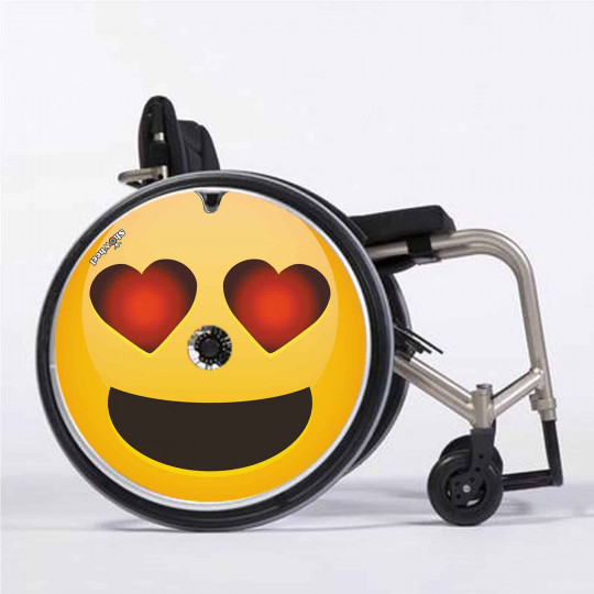 Flasque fauteuil roulant coeurs - Mobilité - Tous ergo