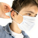 Masque médical 3 plis jetable Type II à élastiques pour enfants (Lot de 50)