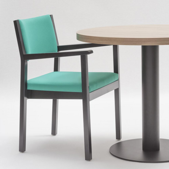Chaise ergonomique rembourrée Dulce - Mobilier Ergonomique - Tous Ergo