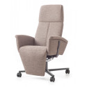Fauteuil relax à roulettes Fusion