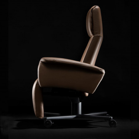 Fauteuil relax à roulettes Fusion