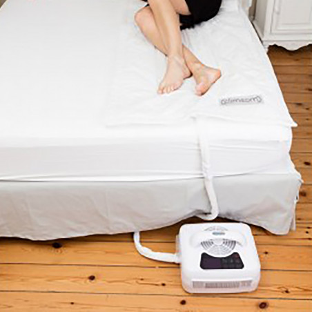 Pack canicule - 2 surmatelas rafraichissants et chauffants