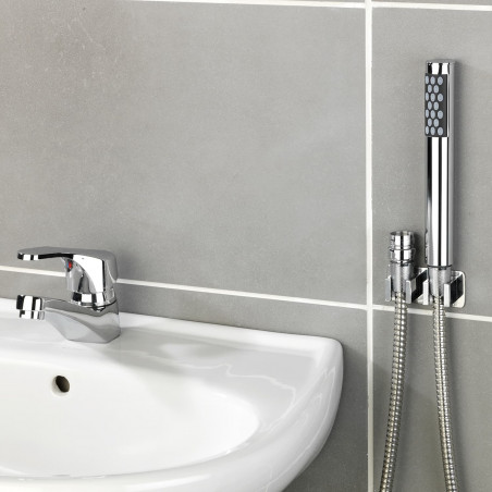 Douchette adaptable sur robinet, douchette lavabo, L150 cm