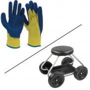Pack siège roulant et gants...