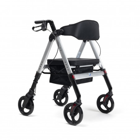 Déambulateur bariatrique pliable à 4 roues Goliat