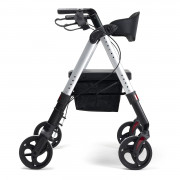 Déambulateur XL bariatrique pliable à 4 roues Hercule