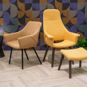 Chaise confort avec accoudoirs Cosmo Moments Furniture