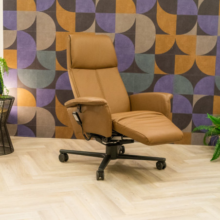 Fauteuil relax à roulettes Fusion